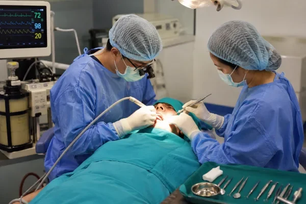 Publication image: Comprehensive dental rehabilitation under general anaesthesia